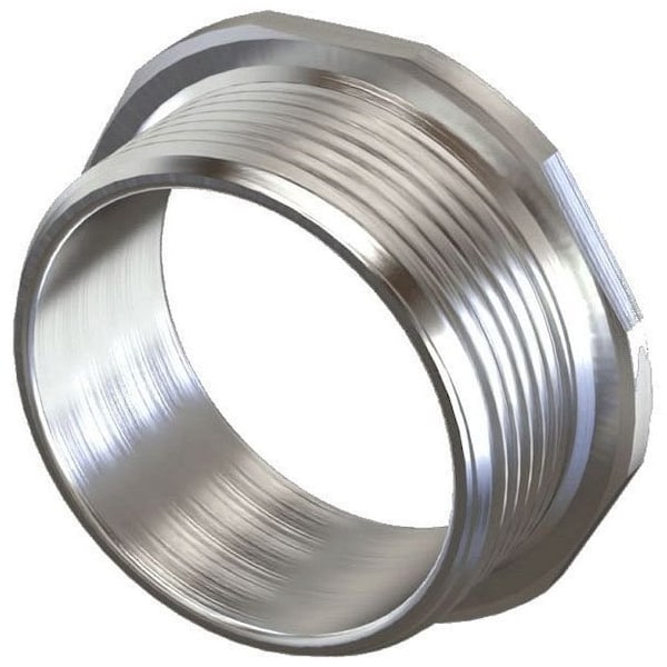 American Fittings 1-1/4-in Rigid Steel Chase Nipple CN125 - main