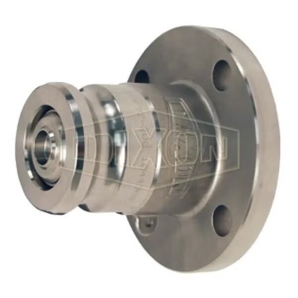 Dixon Type AF Bayloc Cam & Groove Adapter, 2 in Nominal, Dry Disconnect Male Adapter x 150 lb ASA Flange E DBAF76-1520 - main