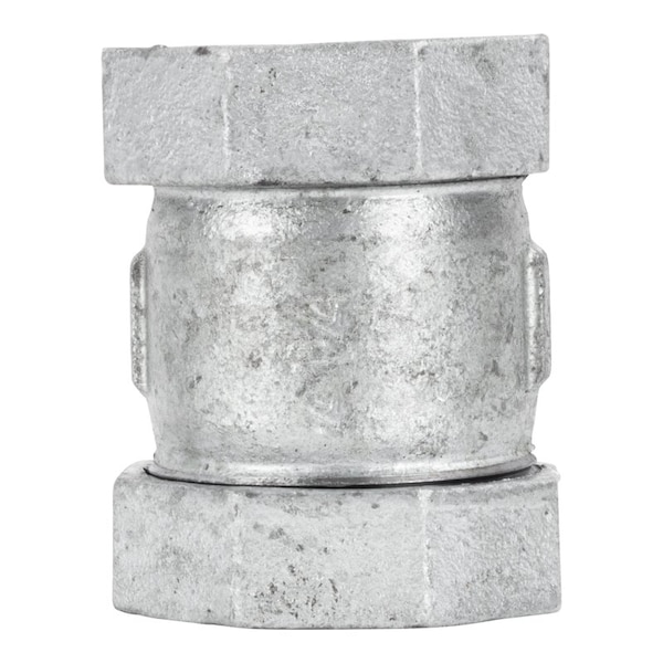 Stz Industries 1-1/4 in. Compression X 1-1/4 in. D Compression Galvanized Malleable Iron 3 in. L Cou 311CCL-114 - main