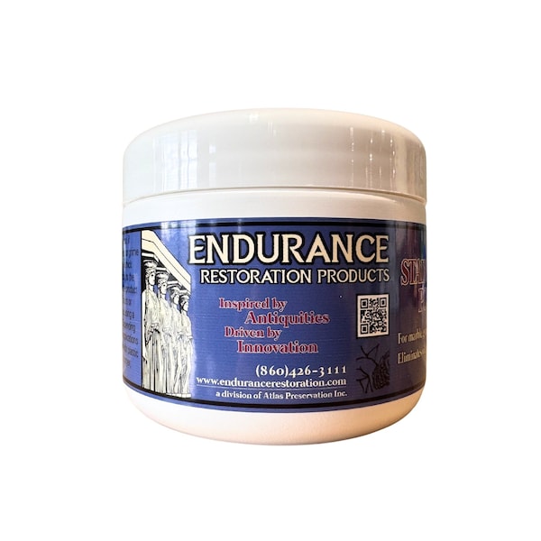 Endurance Restoration Products Stain Remover Poultice - 250ml. Eliminates Oil, Grease, Coffe and Wine Stains. For Use on Marble, G ESRP - main