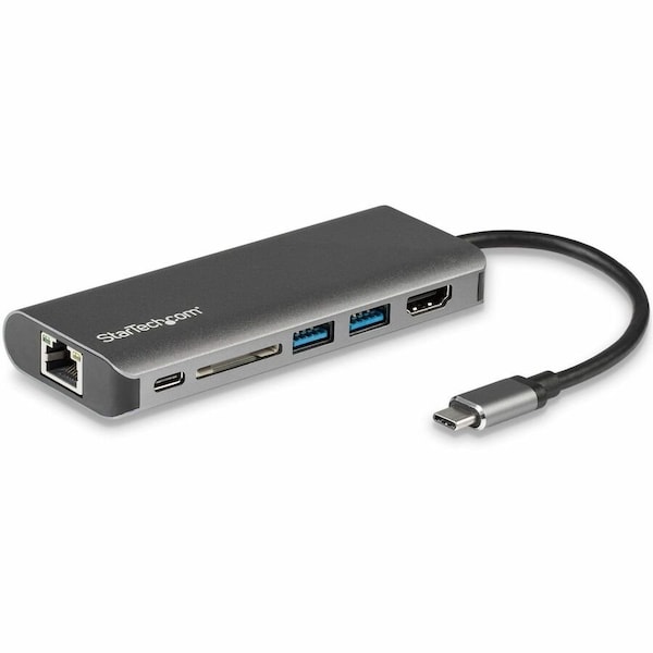 Startech.Com REPLACED BY DKT30CSDHPD3 - USB-C MULTIPORT ADAPTER 4K HDMI, GBE, 2 USB-A, SD - 6 DKT30CSDHPD - main