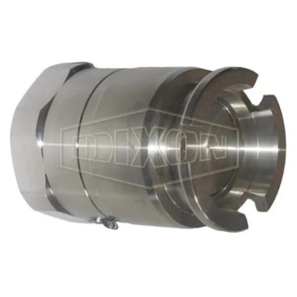 Dixon Mann-Tek by Dry Disconnect Gas Coupler, 3 in Nominal, Quick Disconnect Coupler x FNPT End Style, Do DGA300SS - main