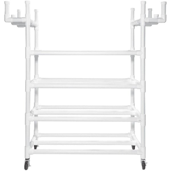Champion Sports Sports Equpmnt Crt, 61inLx19inWx62inH, Wht PECART - main