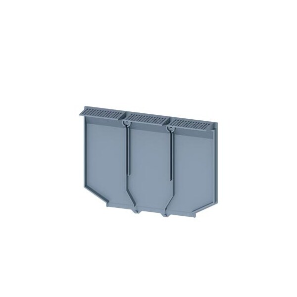 Siemens insulating plate broadened 3-pole, 1 unit accessory for: 3VA53/54, 3VA63/64 3VA9471-0WK30 - main