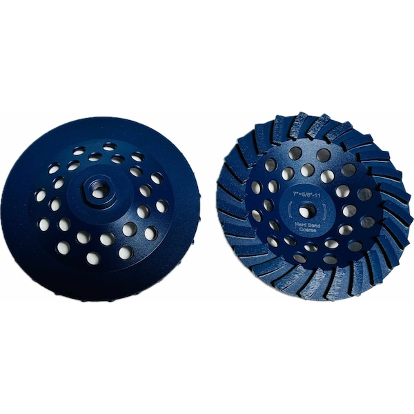 Vantage Product Turbo Segmented Cupwheel, Concrete Cutting, 7'', Hard STW724A1HT-H - main