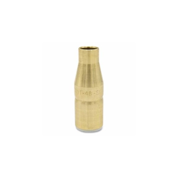 Bernard Air-Cooled Bore Nozzle, Standard-Duty, Slip-On, 1/2 in Bore, 1/8 in Stick-Out, 10PK 360-401-48-50 - main