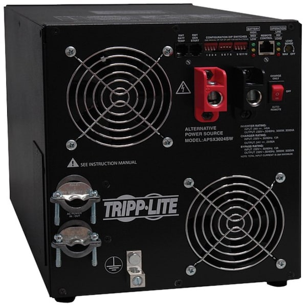 Eaton Tripp Lite Series 3000W APS X Series 24VDC 230V Inverter/Charger with Pure Sine-Wave Output, APSX3024SW - main