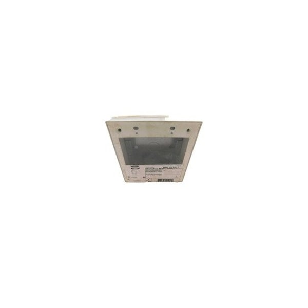 Wiring Device-Kellems Wallplates and Accessories Raceway Box, 4.54'' x 4.64'' x 1.75'', Ivory, Steel, 2-Gang, Device Box HBL20482IV - main