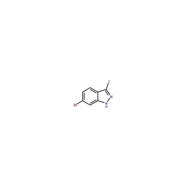 Ak Scientific 6-Bromo-3-iodoindazole (5g), CAS 885521-88-0 Y6458-5g - main