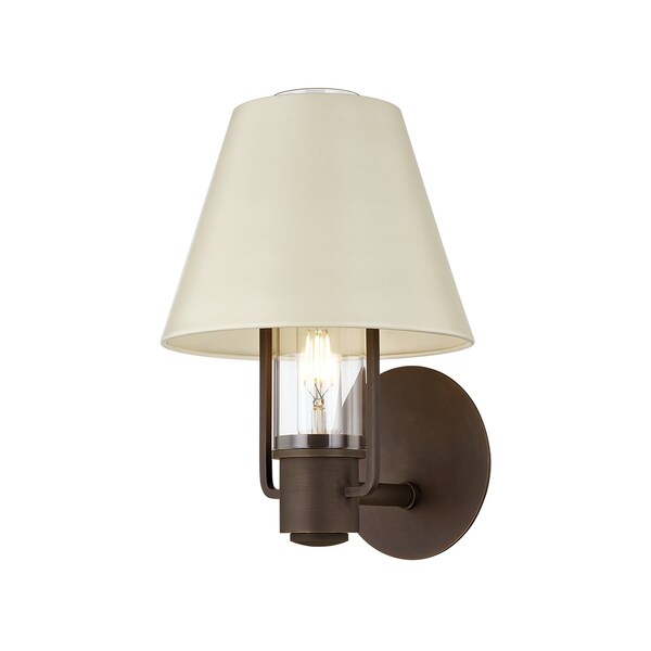 Troy Lighting Lauren Liess X Kindle 1 Light Wall Sconce 8.75 In. Brz B1613-BRZ/SSD - main