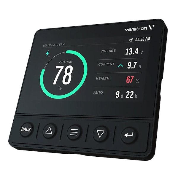 Veratron OL 43 Smart Marine Monitoring TFT Display B00126101 - main