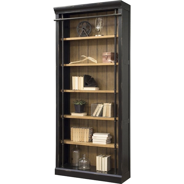 Toulouse Bookcase in Aged Ebony IMTE4094 - main