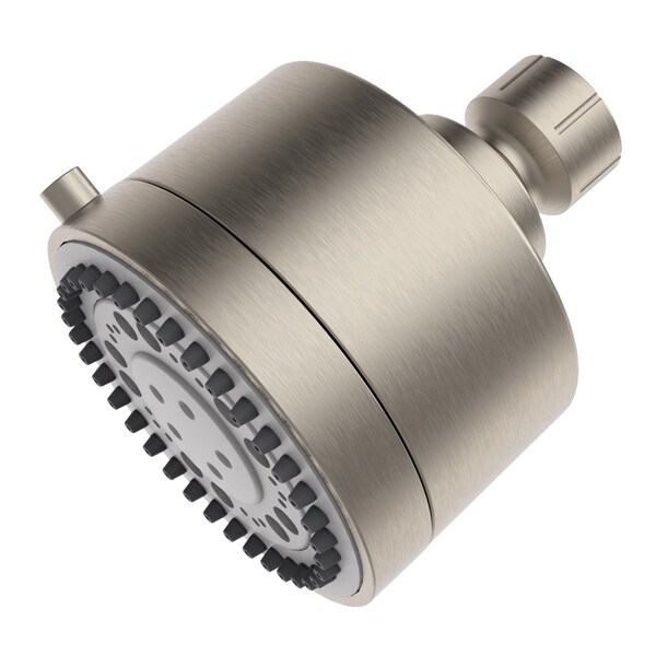 Kingston Brass 3" Round 5-Function ABS Shower Head, Brushed Nickel KX8758 - main