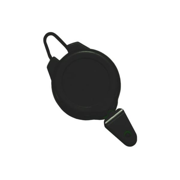 Brady BADGE REEL, BR-10BK BLACK, PLASTIC SKI / SPORTS BADGE REEL W/ FLEX HOOK 2120-4001 - main