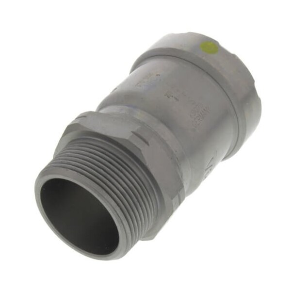 Viega MegaPressG adapter P 1.5 MPT 1.5 carbon steel zinc-nickel coating 25121 - main