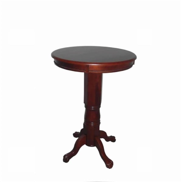 Boraam Industries Boraam Florence Pedestal Pub Table - Light Cherry 71242 - main
