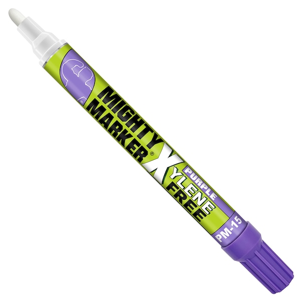 Mighty Marker PM-15 Paint Marker, Eco-Friendly, 10ml Alcohol Based Paint, Purple Color Family, 8-PK 80915 - main