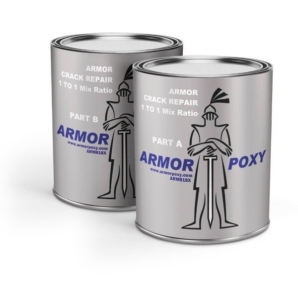 Armorpoxy Crack Repair Epoxy Putty - Gray - 2 Gal 221070 - main