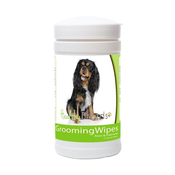Healthy Breeds Cavalier King Charles Spaniel Grooming Wipes 840235151678 - main