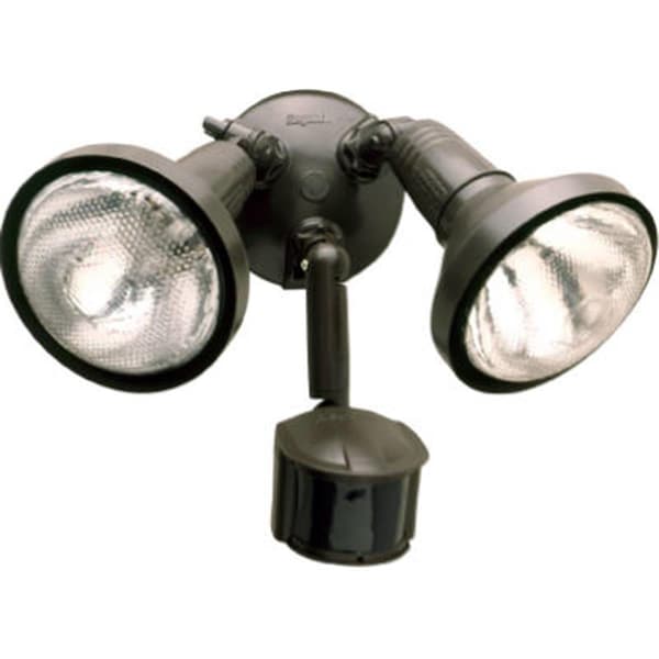 Swivel MS185R Bronze Motion Activated Regent Security Flood Light With Cover SW2667981 - main