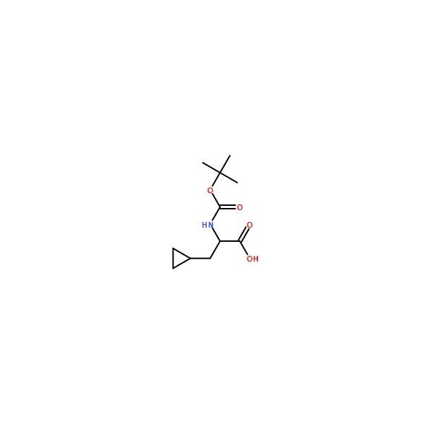 Ak Scientific N-Boc-cyclopropyl alanine (5g), CAS 888323-62-4 4396AJ-5g - main