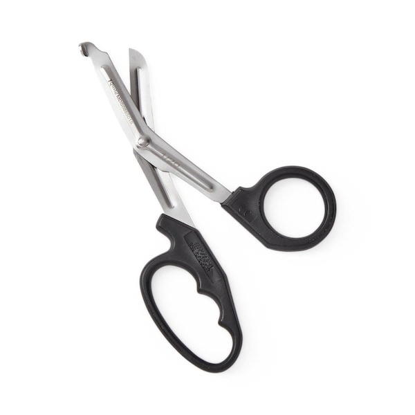 Medline Universal Bandage Scissors, Black, 6.5in (16.5 cm) MDS0895015 - main