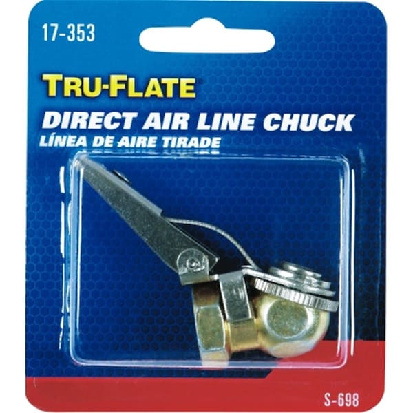 Tru-Flate 0.25 in. Chuck Direct Airline with Clip T2F-17353 - main