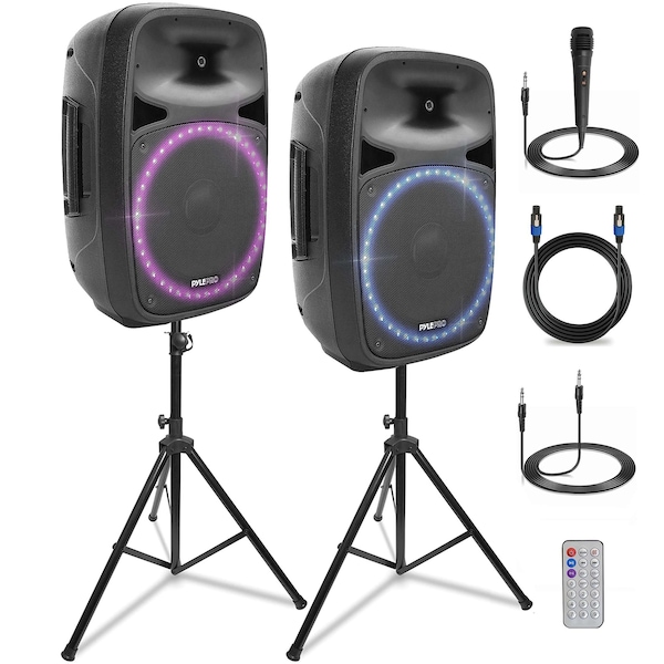 Pyle Powerful Wireless Sound 80W Portable Bluetooth PA Speaker PPHP1269UT - main
