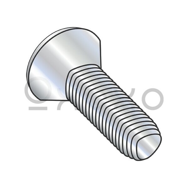 Oxoxo 8-32X3/4 Phillips Oval Taptite Alternative Thread Rolling Screw Full Thrd Zinc Bake & Wax, 4000PK 567708 - main