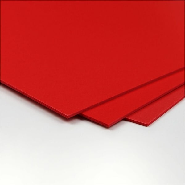 Floortex CraftTex Red Pack of 6 Bubbalux - Letter Size FPBU118RD2 - main