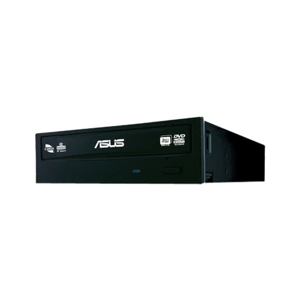 Asus DRW-24F1ST DVDRW SATA 24X Black Bulk pack with plastic beg only. DRW24F1ST - main