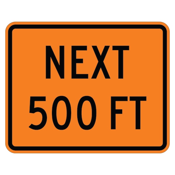 Sign Solutions Usa Traffic Sign, 30 in Width, Aluminum Sign, Horizontal Rectangle DUS06DFO3024W16-4P5 - main