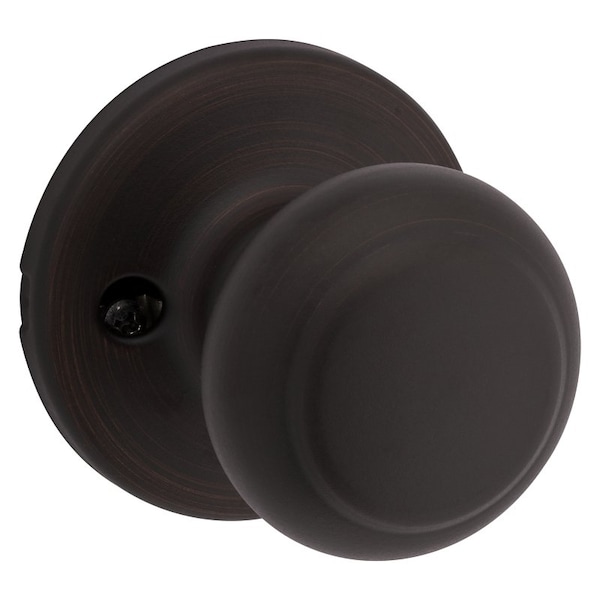 Kwikset 488CV 11P Half-Inactive, Universal Dummy Door Knob, 2-3/16 in Dia Knob, Venetian Bronze 488CV 11P - main