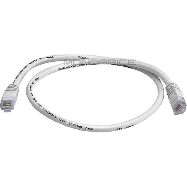 Monoprice Cat6 Utp Cable_ 2Ft White 4113 - main