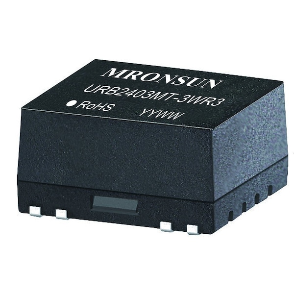 Mornsun 3W, ultra wide input isolated & regulated single output DC/DC converter URB4803MT-3WR3 - main