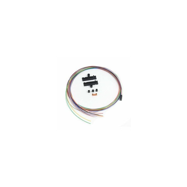 Cable Wholesale 12-Fiber Ribbon/Buffer Tube Fan-Out Kit, Color Coded 36 inch Tubing Length Accepts 250um 15F3-01212 - main