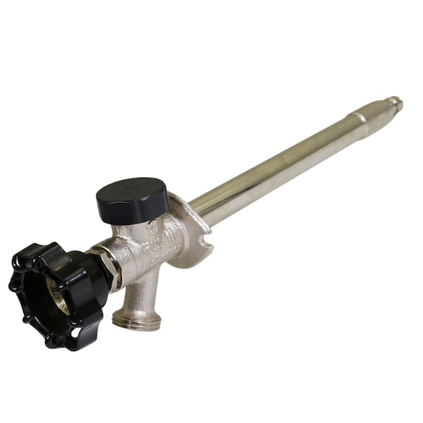 Everflow PEX Ax3/4" Hose Bib, 8" Long Anti-Siphon Sillcock Frost Free Outdoor Faucet w/Vacuum Breaker 1/2" 62081F-NL - main