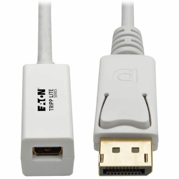 Tripp Lite DisplayPort to Mini DisplayPort Adapter Cable 4kx2k M/F 6in 6" P134-06N-MDP - main