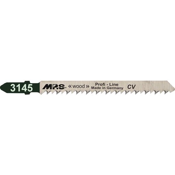 Mps Chromium-vanadium steel 4-in 8 TPI wood cutting Jig Saw blade, 5PK 3145-5 - main