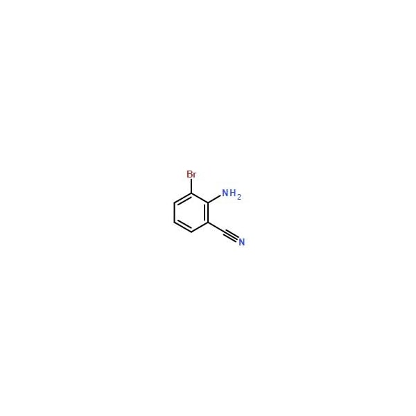 Ak Scientific 2-Amino-3-bromobenzonitrile (25g), CAS 114344-60-4 2375AA-25g - main