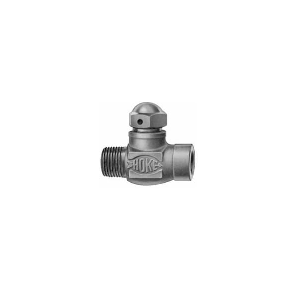 Hoke 6700 Series Safety Relief Tees - 1/4in MNPT x 1/4in FNPT, -20 Deg. To 250 Deg. F 6711L4YD - main
