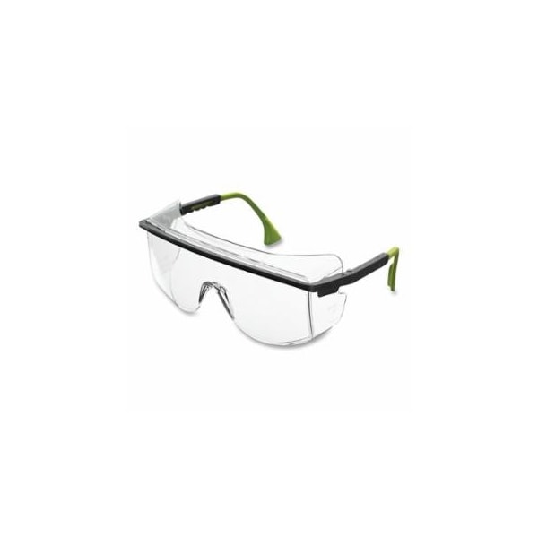 Uvex Avatar, Plus OTG Safety Glasses, Clear Polycarbonate Lens, Ultra-dura/ Uvextreme AF, Green, 10PK 068-AT01CLXTR - main