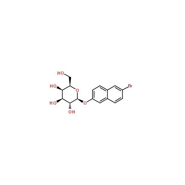 Ak Scientific 6-Bromo-2-naphthyl beta-D-galactopyranoside (5g), CAS 15572-30-2 W0478-5g - main