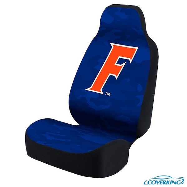 Coverking UNIVERSAL ULTISUEDE SEAT COVER DESIGNER 1PC, UNIVERSITY OF FLORIDA BLUE CAMO, ELA095 USCSELA095 - main
