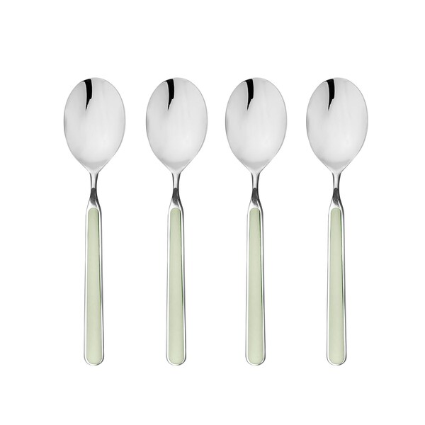 Mepra Fantasia American Coffee Spoon Set - 4 Pcs. - Sage 10S644426 - main