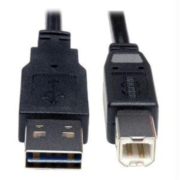 Doomsday Universal Reversible Usb 2.0 Hi-speed Cable - reversible A To B M-m 10-ft. DO536675 - main