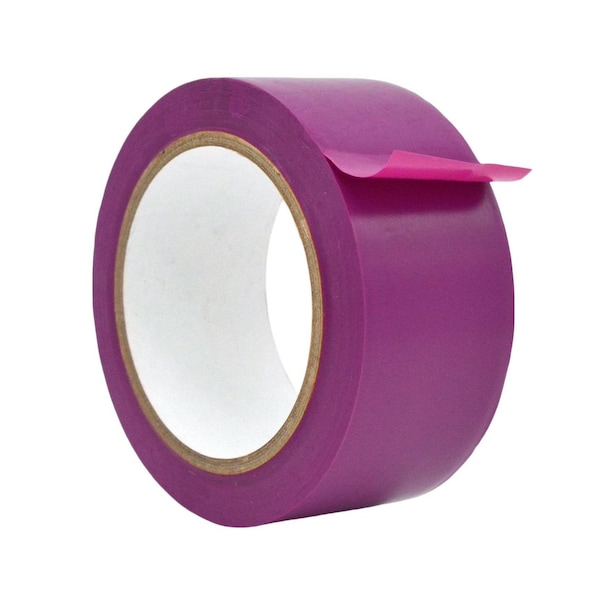 Wod Tape PVC, Purple, 2 inch (48mm) W., 5 mil Thickness, 24 PK WOD VTC605-02000-24-60-PUR - main