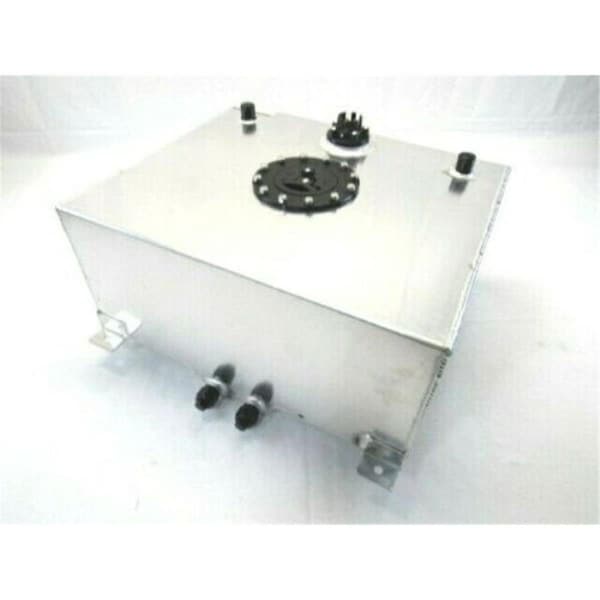 Bous Performance 13 gal Aluminum Fuel Cells with Sender, Polished - 9 x 20 x 17 in. F51005 - main