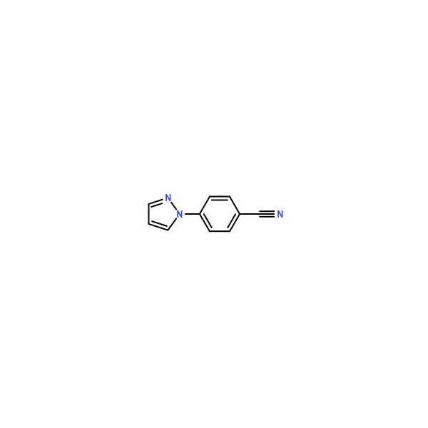 Ak Scientific 4-(1H-Pyrazol-1-yl)benzonitrile (5g), CAS 25699-83-6 Z4504-5g - main