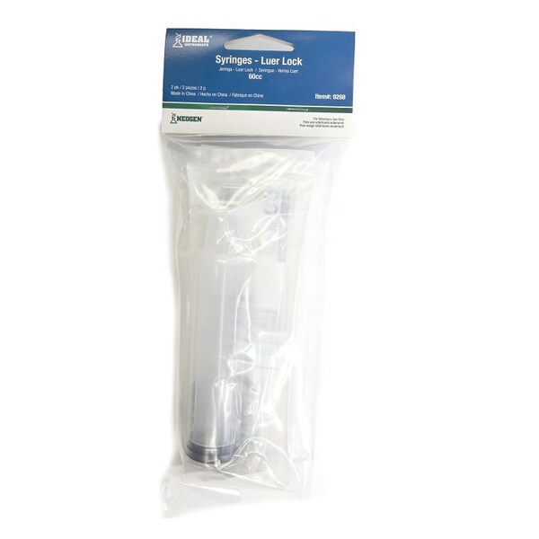 Neogen 2Pk 60Cc Disp Syringe, 2Pk 9268 - main